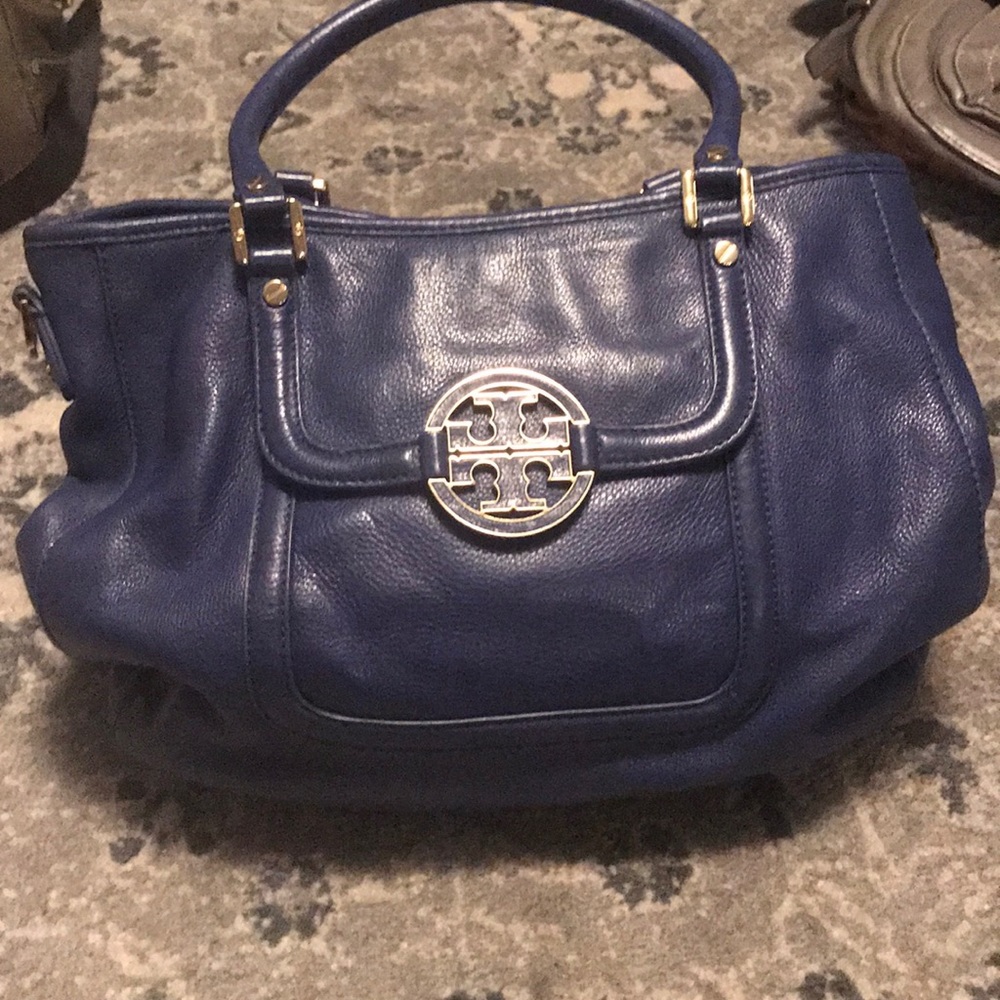 Tory Burch Blue Shoulder Bag